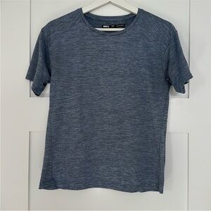 REI Heathered blue Short Sleeve Tee